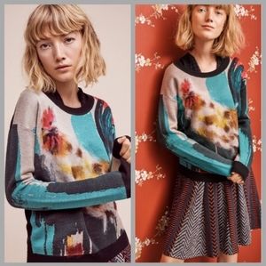 Anthropologie rooster sweater